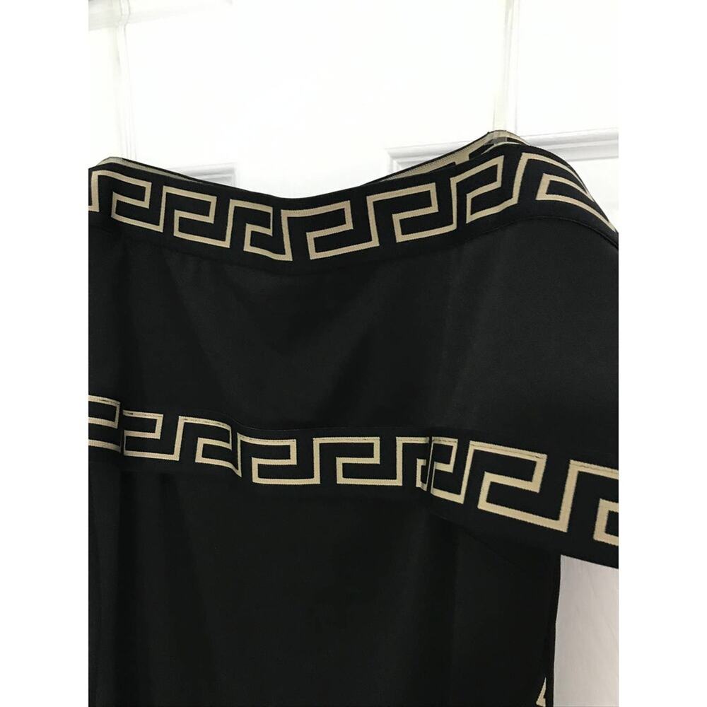 VALENTINE OFF THE SHOULDER BLACK DRESS SIZE LARGE NWOT - Picture 3 of 7